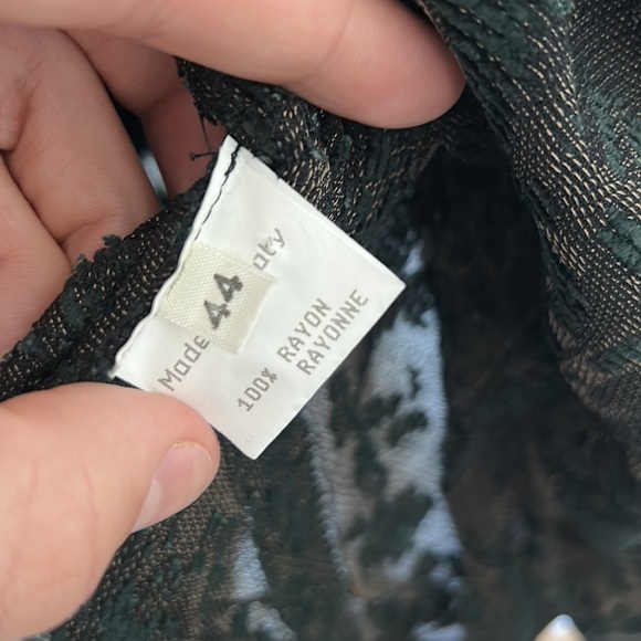 Gorgeous made in Italy 100% rayon vintage blouse - Picture 4 of 4